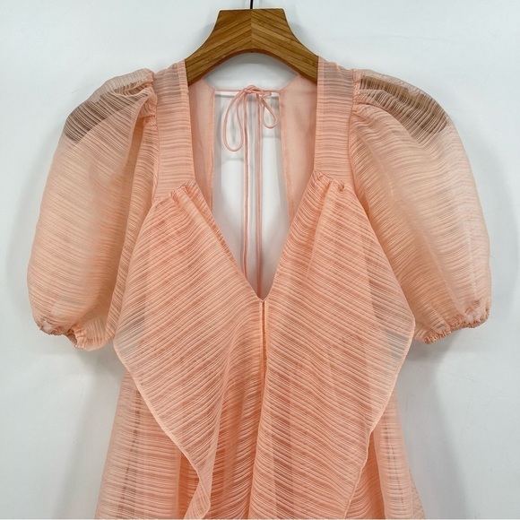 Free People Fairycore Whimsy Hailey Dress in Light Pink Size 0 - Picture 6 of 14